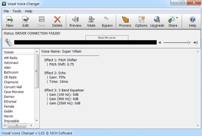 voxal voice changer voxal voice changer software