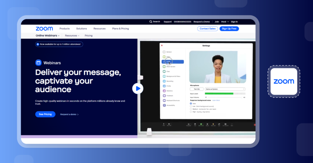 Live Webinar Hosting Platform