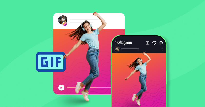 how can i upload a gif to instagram